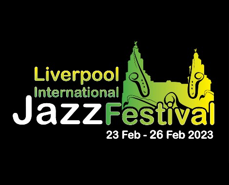 Liverpool International Jazz Festival Logo with festival dates.